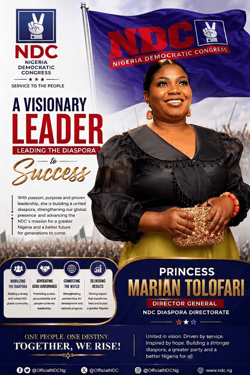 Princess Marian Tolofari, B.Sc., M.Sc. Official Media